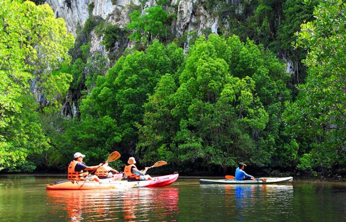 พายเรือคายัค กระบี่